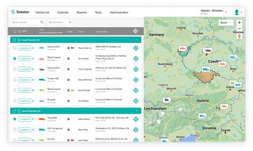 Real-time fleet overview