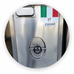 Special GPS locators for beer tanks